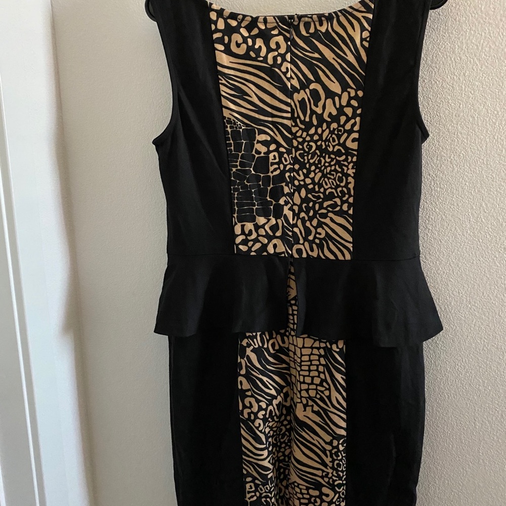 Bodycon peplum dress